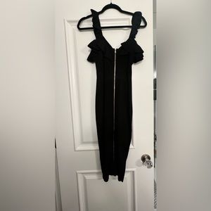 Zara woman size small heavy Lycra zip front dress. Worn once 💃